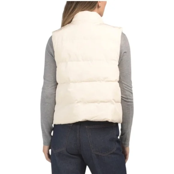 johnnie-O Lina Puffer Vest In Birch NWT M - Picture 2 of 7